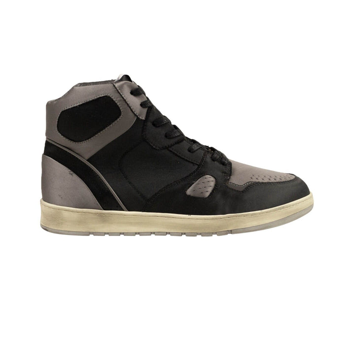 Black And Gray Battalion Sneakers