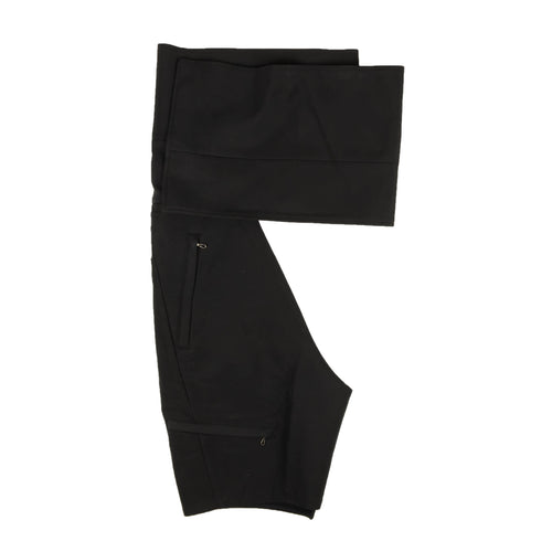 Black Belted Half Pant Miniskirt