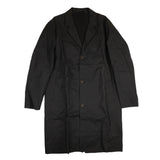 Black Kivik Overcoat Raincoat