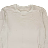 Light Gray Cotton Long Sleeves T-Shirt
