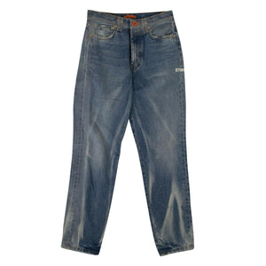 Heron Preston Vintage Wash Jean Pants - Blue