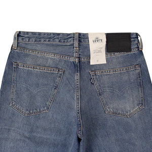 Blue Draft Taper Side Stripe Jeans
