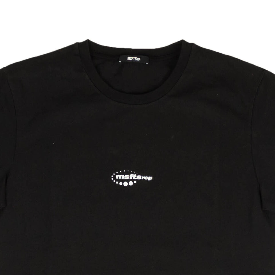 Black Astroaquiggle Short Sleeve T-Shirt