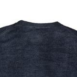 Blue G.16 Wool Cashmere Hand Print Sweater