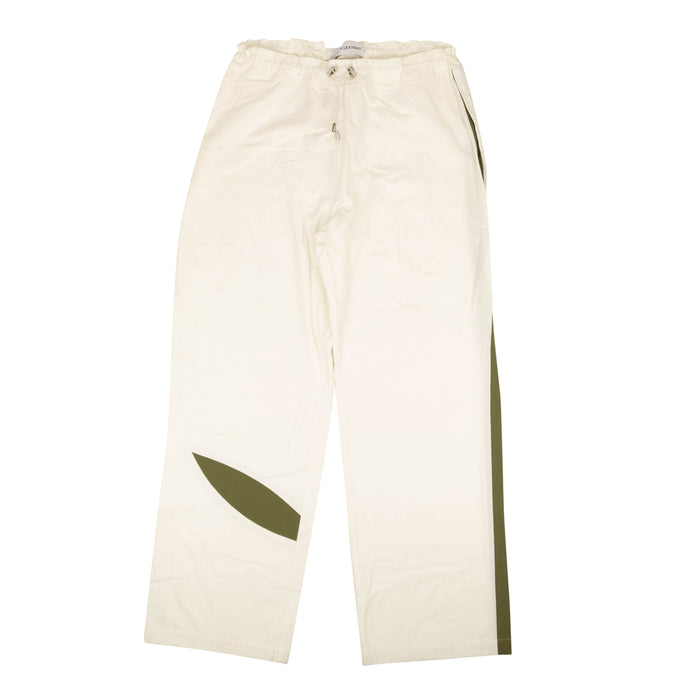White And Green Paesina Leasure Trousers