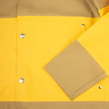 Sand And Yellow Stockholm Large Stripe Raincoat