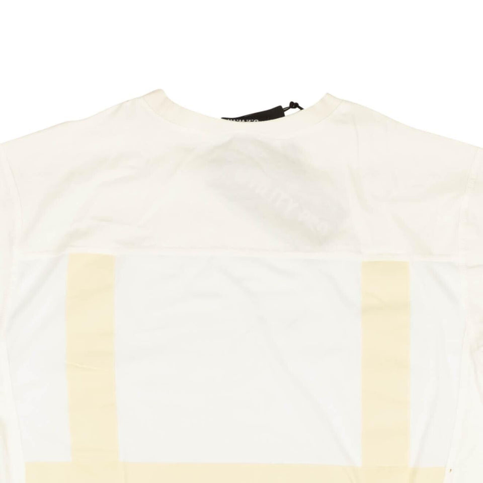 White Short Sleeve With Insert T-Shirt