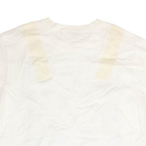 White And Light Blue Zuek Graphic Short Sleeve T-Shirt