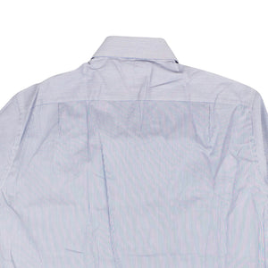 Blue And White Pinstripe Dress Shirt
