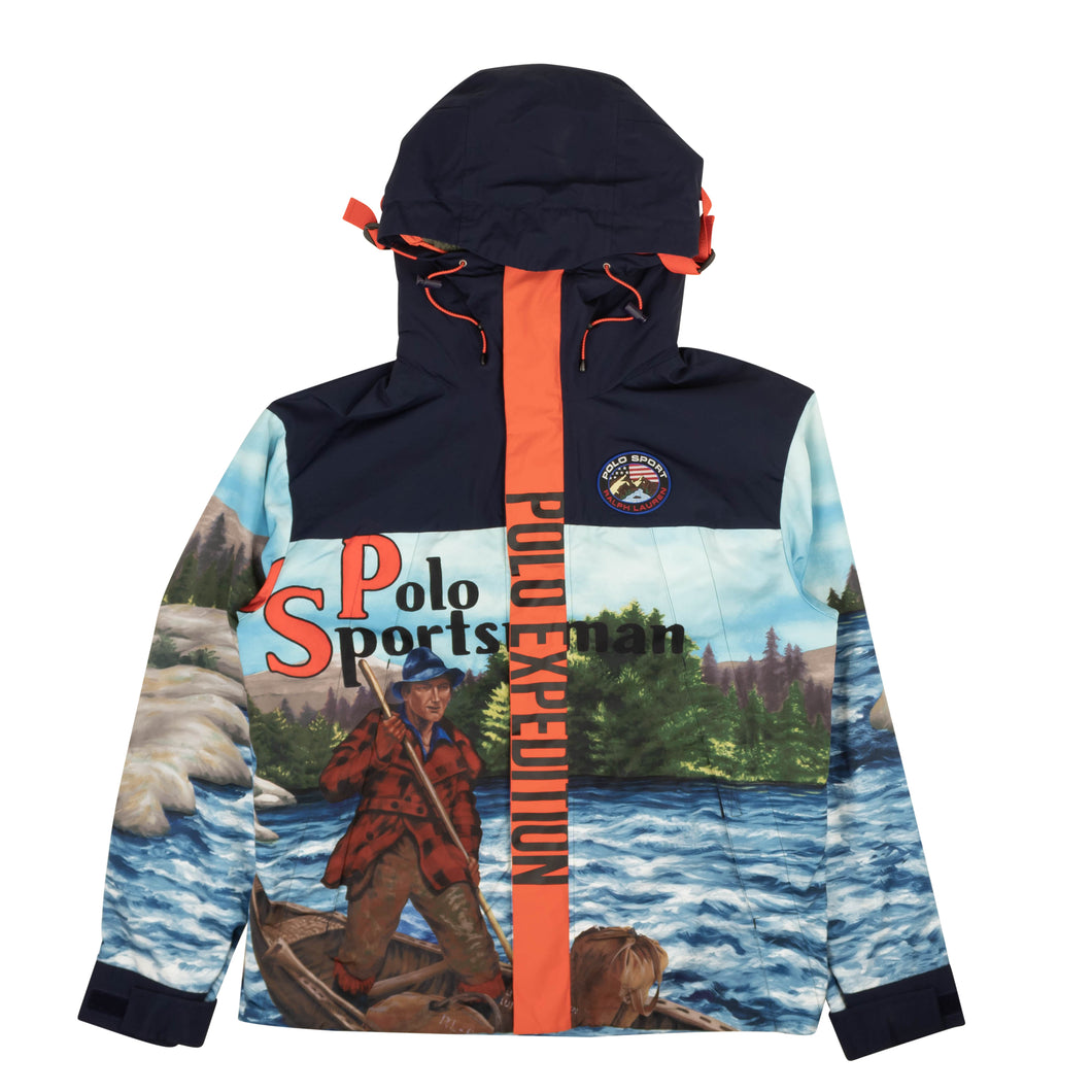 Navy River Guide Anorak Jacket
