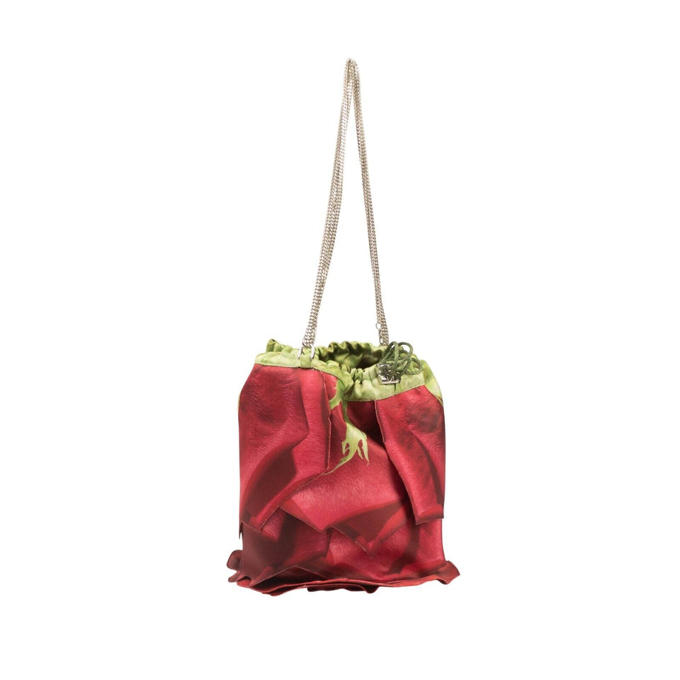 Red Rose Bucket Bag