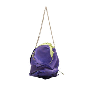 Purple Rose Bucket Bag