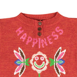 Cherry Red Muhu Cycle Sweater