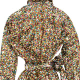 Multicolor Sequined Chemisier Dress