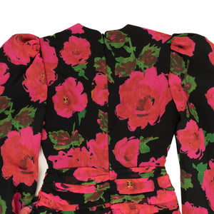 Fuschia Pink Rara Floral Dress