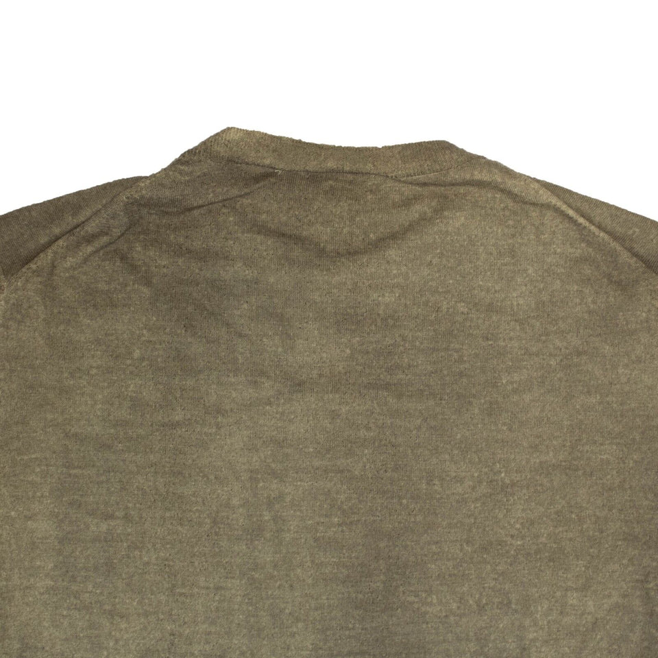 Olive G.16 Wool Cashmere Hand Print Sweater