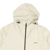 Light Grey Logo Zip-Up Hoodie Jacket