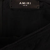 Amiri Aviator Logo Sunglasses - Black