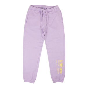Lavender Maharishi Graphic Organic Sweatpants