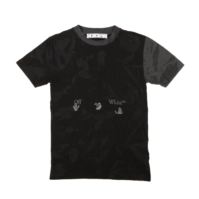 Black And Grey Tie Dye S/S T-Shirt
