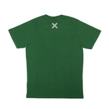 Green Big X Logo Short Sleeve T-Shirt