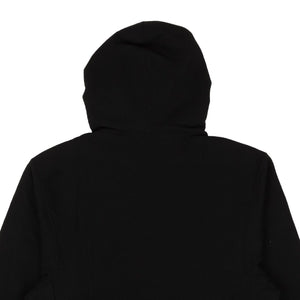 Black Embroidered Skull And Snake Hoodie