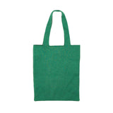 Green PA Knit Wool Blend Shopper Tote Bag