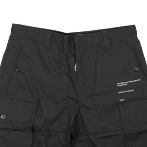 Black Magnet Cargo Shorts