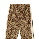 Brown Leopard Jaquard Track Pants