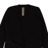 Black Belted Long Cardigan Sweater