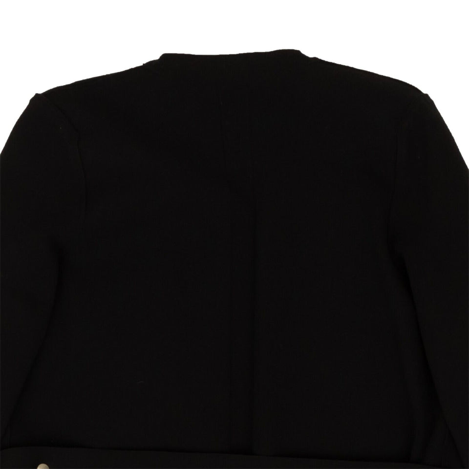 Black Belted Long Cardigan Sweater