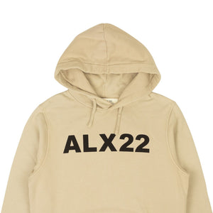 Beige ALX22 Logo Pullover Hoodie