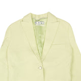 Green Cady Fluid Tomboy Jacket