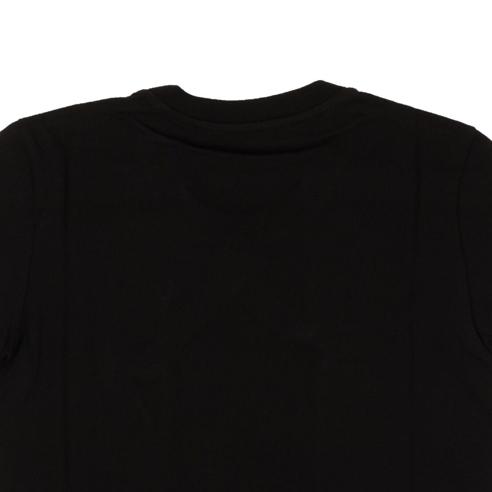 Black Bold Flock Casual T-Shirt