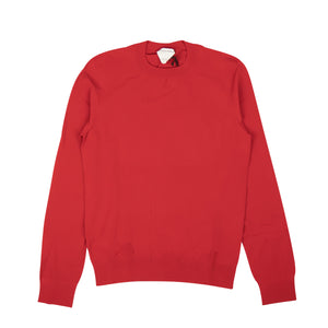 Red Techno Skin Pullover Sweater
