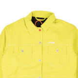 Yellow Canavs Worker Logo Jacket