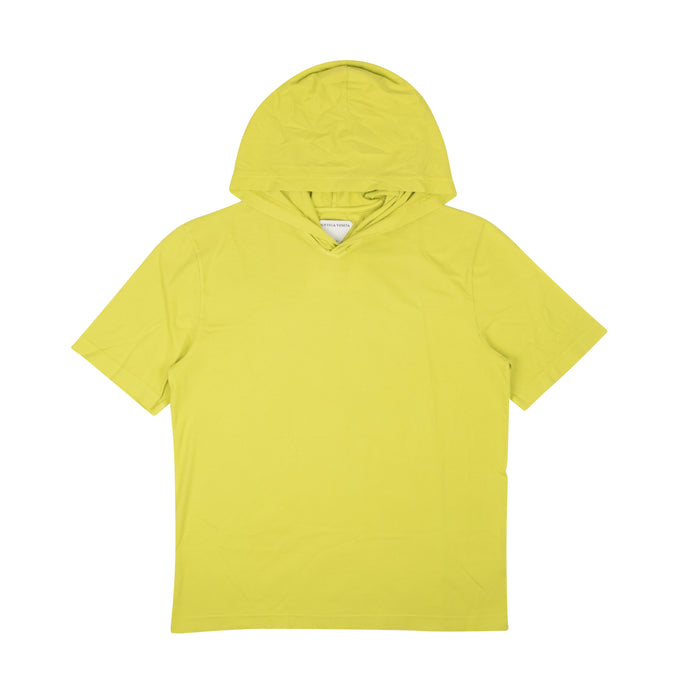 Yellow Lemon Hooded Short Sleeve T-Shirt