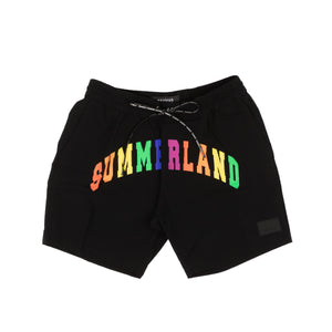 Black Rainbow Summerland Logo Swim Shorts