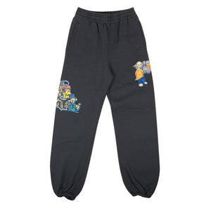 Gray Outerspace Pupp Sweatpants
