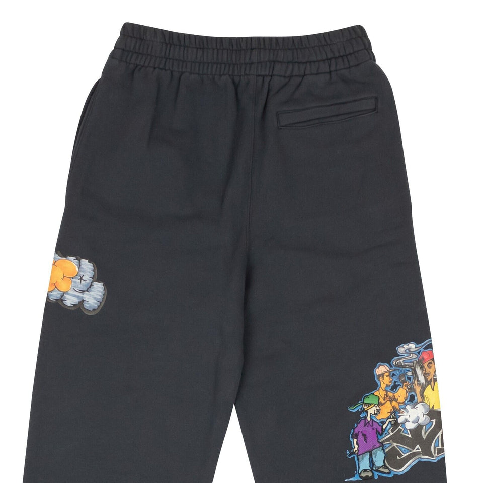 Gray Outerspace Pupp Sweatpants