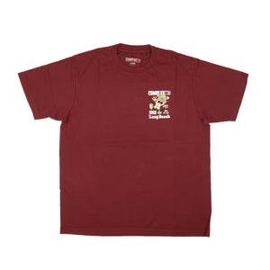 Burgundy Short Sleeve Logo T-Shirt