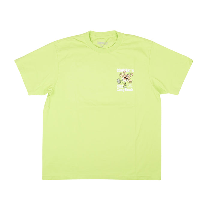 Green Cotton Logo Graphic T-Shirt