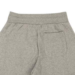 Heather Grey Crimson Sweat Shorts