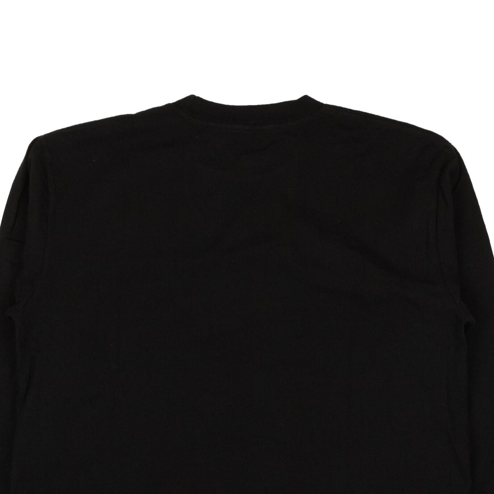 Black Long Sleeve University T-Shirt