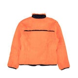 Orange Acrylic Logo New Fleece Jacket