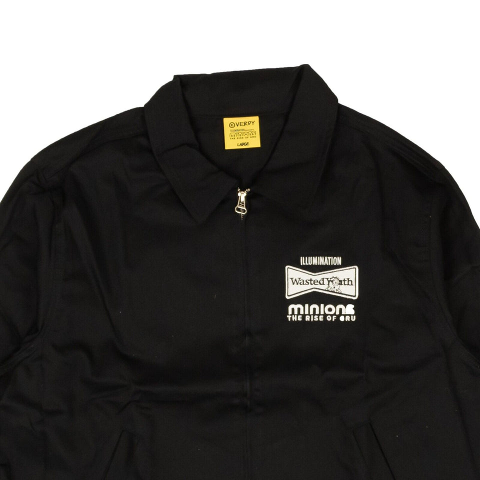 Minions Black Zip-Up Jacket