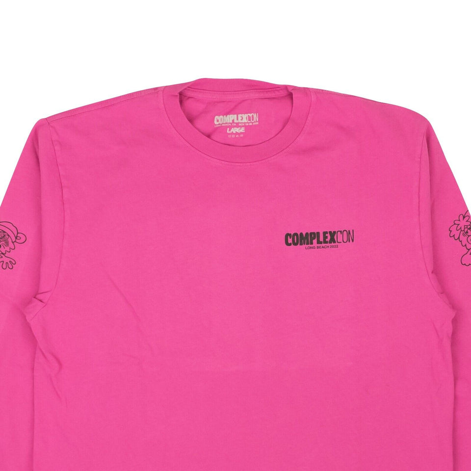 Hot Pink Long Sleeve T-Shirt