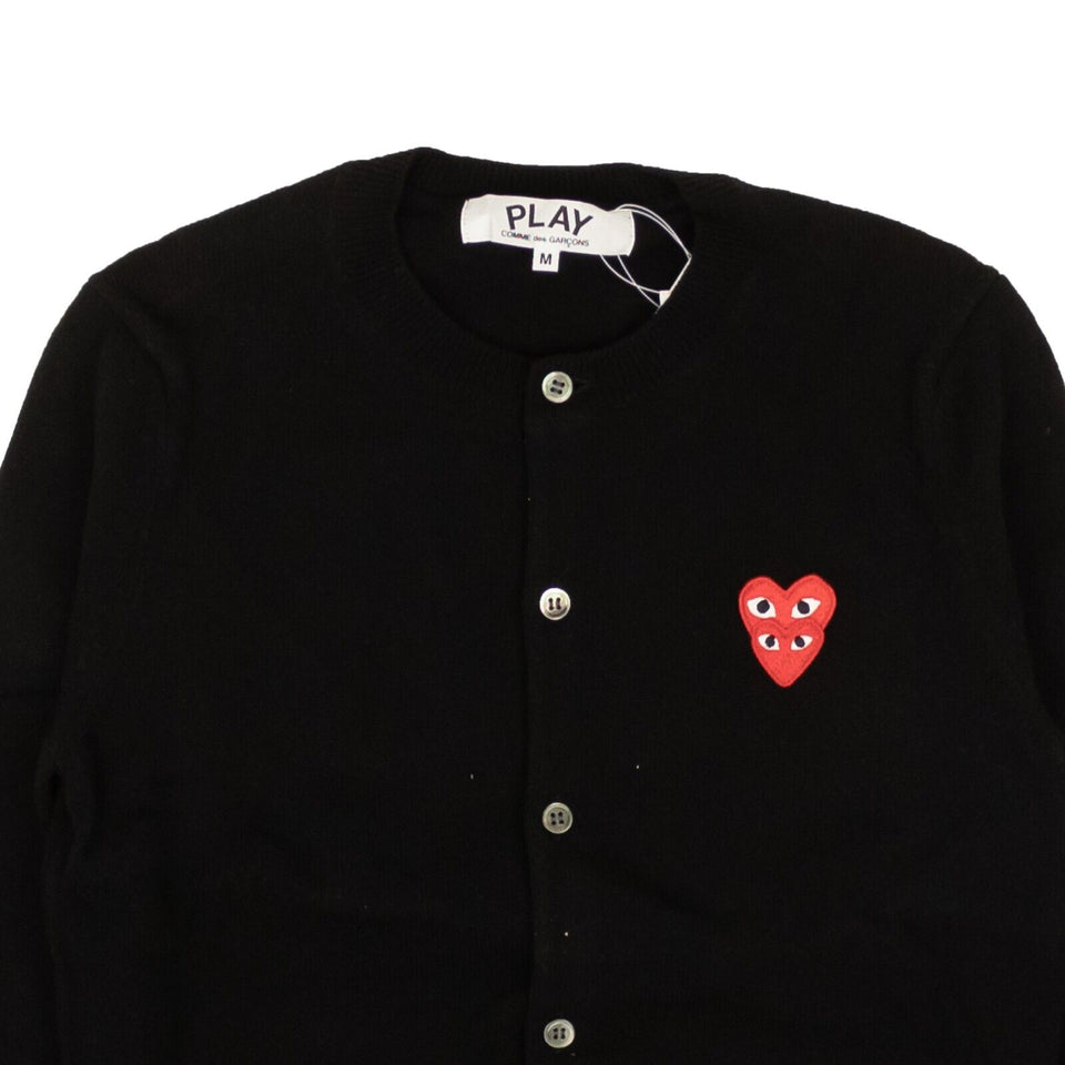 Comme Des Garçons Play Little Heart T-Shirt - Black