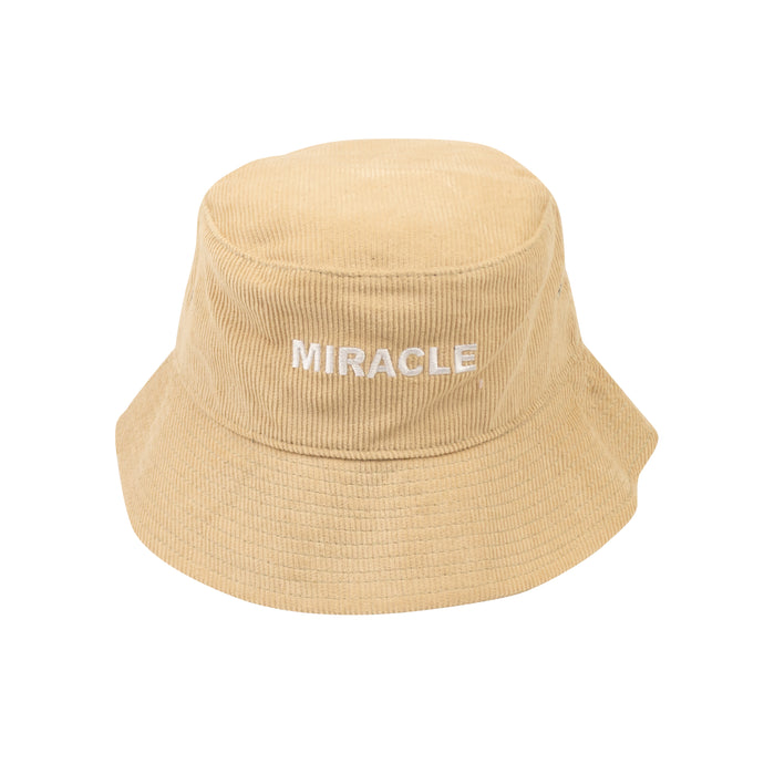 Sand Corduroy Miracle Bucket Hat