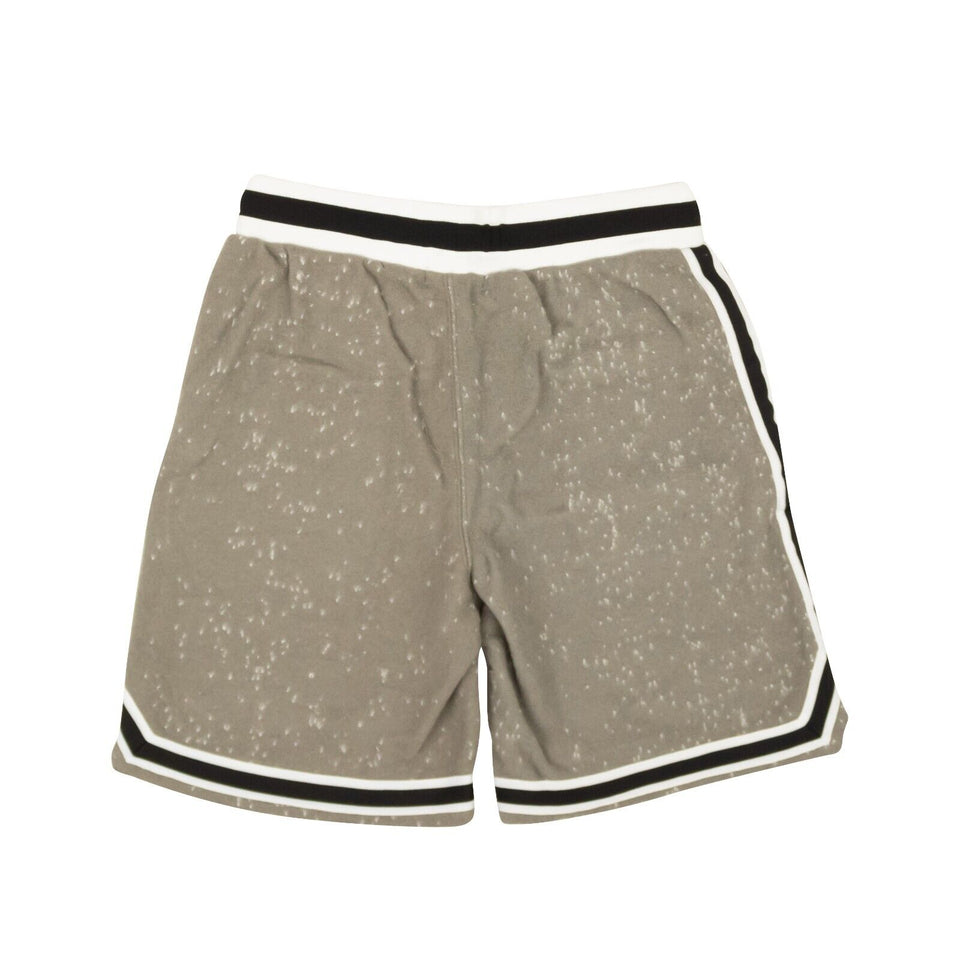Moss Grey Speckle Knit Wool Game Shorts